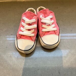 Converse chick Taylor Pink All Star Low-Tops size 2